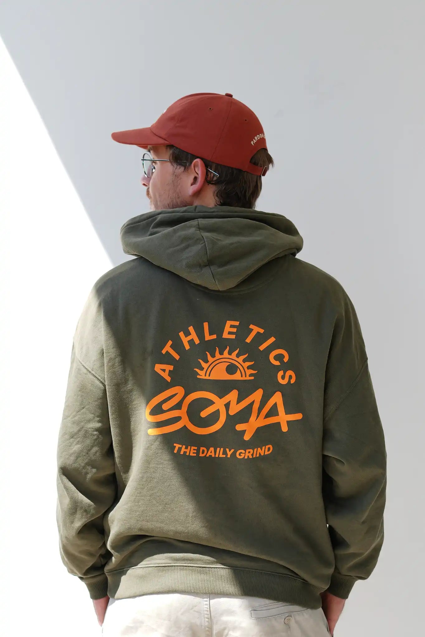 The Daily Grind - Classic Hoodie olive