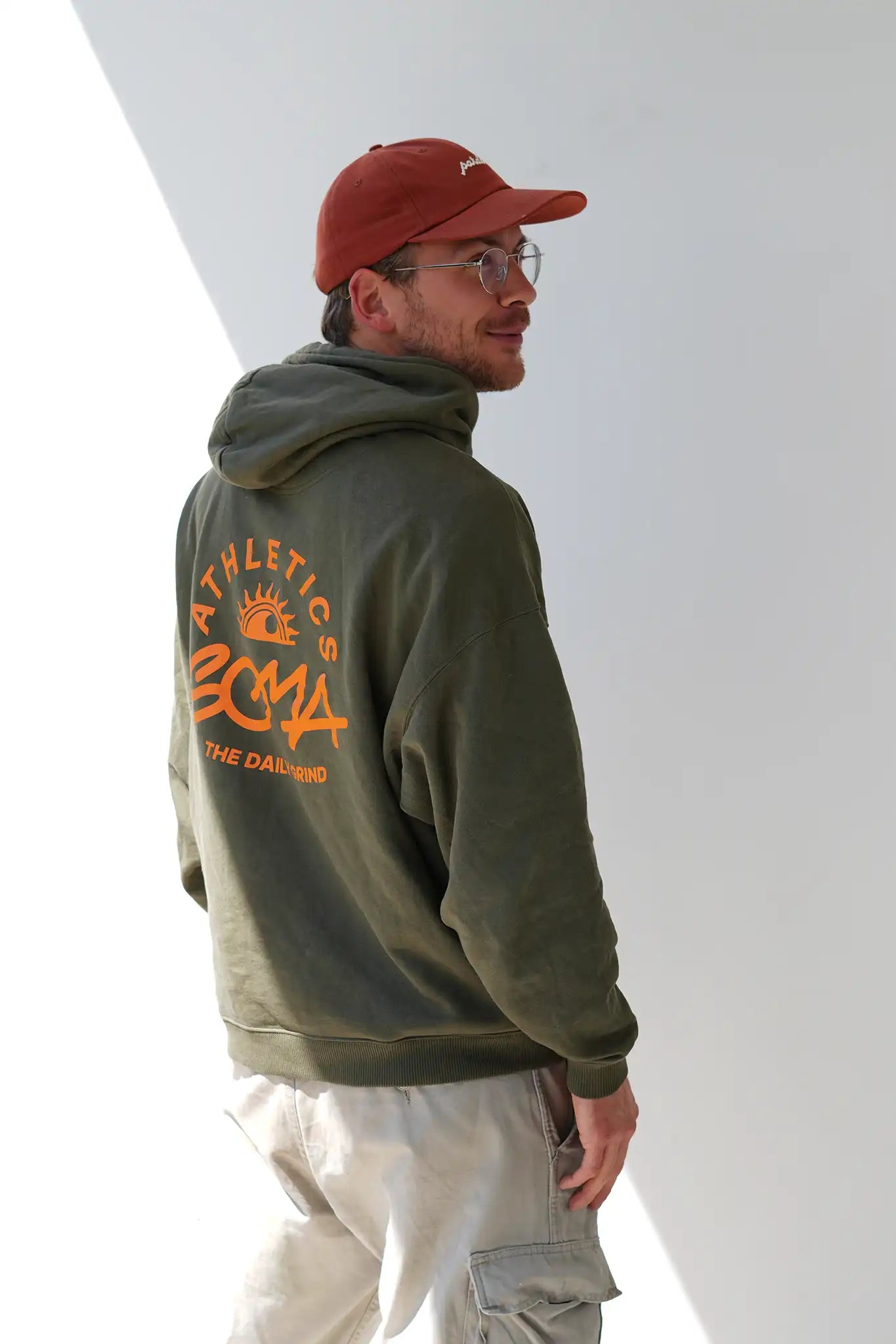 The Daily Grind - Classic Hoodie Olive