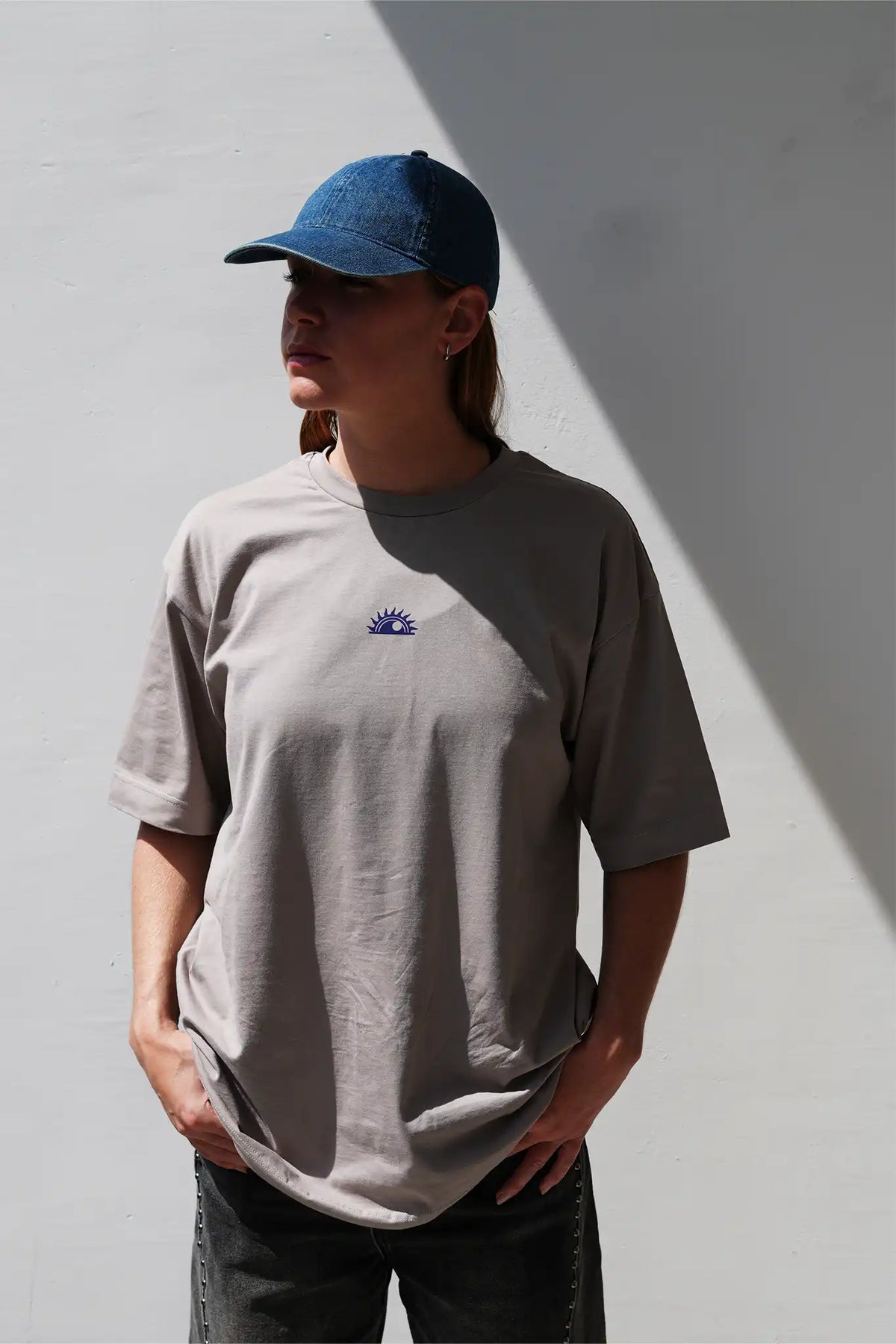The Temple of Blade T-Shirt shroomstone grey